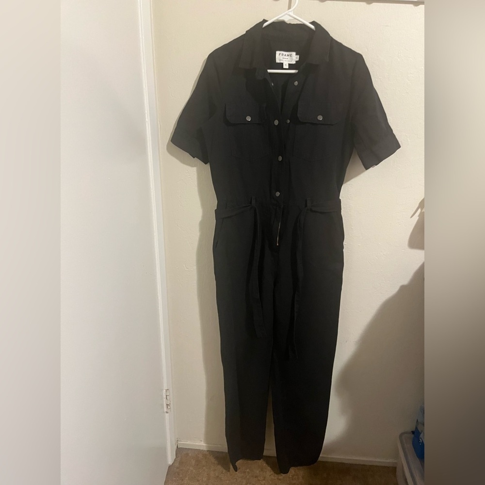FRAME WOMENS Black‎ Jumpsuit